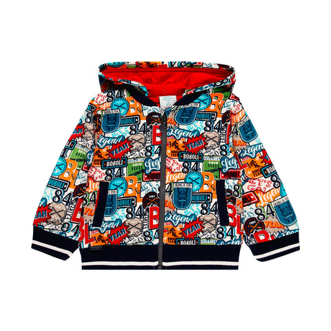 Giacca felpata - BOBOLI - Colore: uni - Stagione: Autunno-Inverno