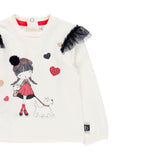 Maglietta jersey - BOBOLI - Sesso: Bambina - Colore: uni - Stagione: Autunno-Inverno