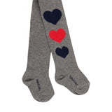 Leggings with hearts for girl