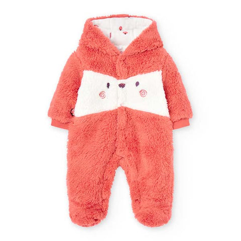 Tutina pelo con cappuccio - BOBOLI - Sesso: Unisex - Colore: uni - Stagione: Autunno-Inverno