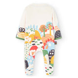 Velour romper for babies