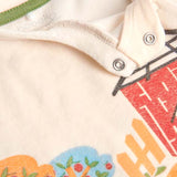 Velour romper for babies