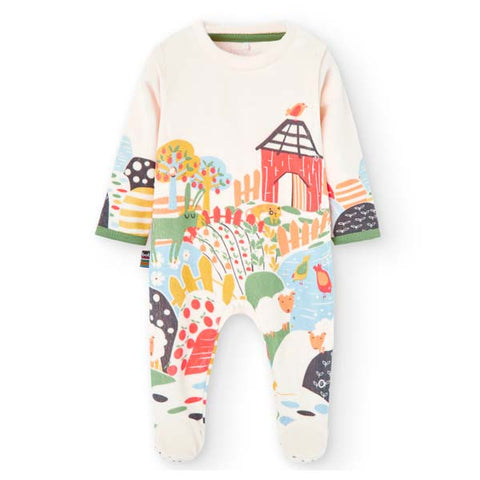 Chenille onesie for newborns - BCI