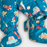 Teddy suit technical printed fabric