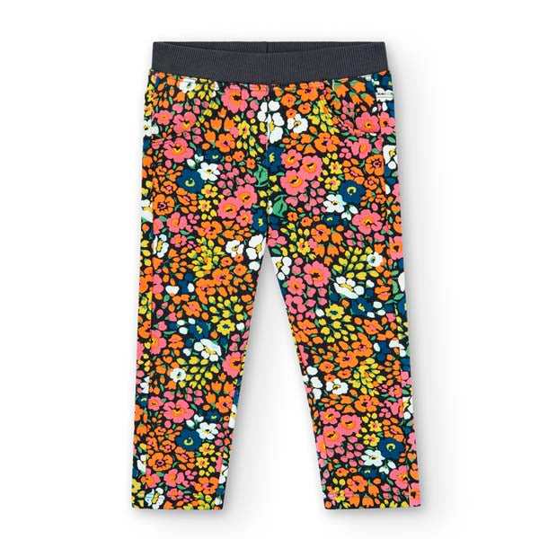 
Fleece leggings from the Boboli Girls' Clothing Line, with multicolored flower pattern.

 
Compo...