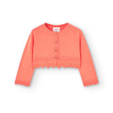 Giacchetta tricot - BOBOLI - Sesso: Bambina - Colore: uni - Stagione: Autunno-Inverno