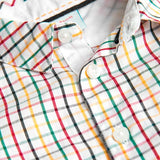 Checked poplin shirt for boys - BCI