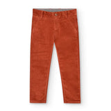 Velvet trousers for boys - BCI