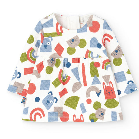 Jersey dress for babies