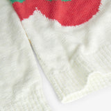 Girls' knit sweater