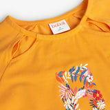 Elastic jersey T-shirt