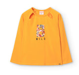 Maglietta jersey elastico - BOBOLI - Sesso: Bambina - Colore: uni - Stagione: Autunno-Inverno