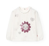 Maglietta jersey elastico - BOBOLI - Sesso: Bambina - Colore: uni - Stagione: Autunno-Inverno