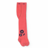 Floral tights for girls