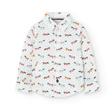 Poplin shirt for boy