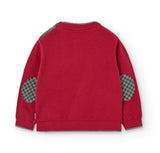 Knitted sweater for baby