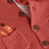 Giacchetta tricot - BOBOLI - Sesso: Unisex - Colore: Arancione - Stagione: Autunno-Inverno