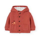 Giacchetta tricot - BOBOLI - Sesso: Unisex - Colore: Arancione - Stagione: Autunno-Inverno