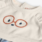 Vestito di felpa combinato per neonati -BCI