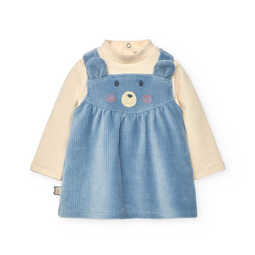 Composition: Bodysuit: 95% cotton 5% elastane Dress: 59% cotton 39% polyester 2% elastane Lining:...