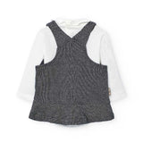 Completo 2 pezzi - BOBOLI - Sesso: Bambina - Colore: Grigio - Stagione: Autunno-Inverno