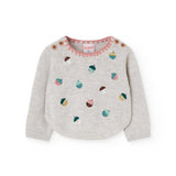 Completo 2 pezzi - BOBOLI - Sesso: Bambina - Colore: Beige - Stagione: Autunno-Inverno