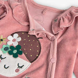Tutina ciniglia - BOBOLI - Sesso: Bambina - Colore: Rosa - Stagione: Autunno-Inverno