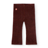 Leggings punto - BOBOLI - Sesso: Bambina - Colore: Marrone - Stagione: Autunno-Inverno