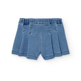 Gonna-short denim