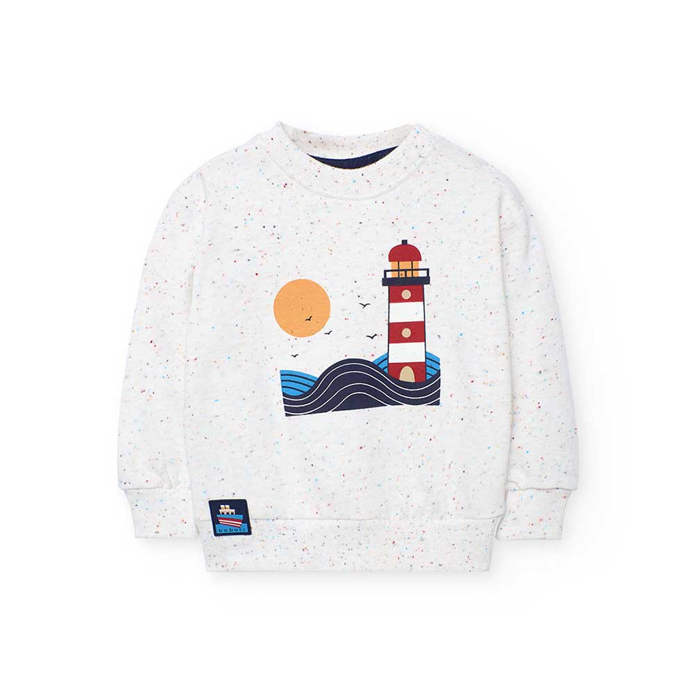 Sweatshirt from the Children's Clothing Line Boboli with a lovely multicolor print on the front.
...