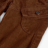 Pantaloni velluto - BOBOLI - Colore: Marrone - Stagione: Autunno-Inverno