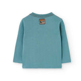 Maglietta jersey - BOBOLI - Colore: Verde - Stagione: Autunno-Inverno