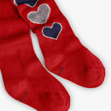 Calzamaglia cuori - BOBOLI - Sesso: Bambina - Colore: Rosso - Stagione: Autunno-Inverno