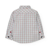 Camisa poplin checkered