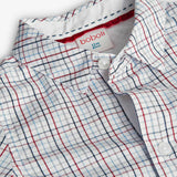 Camicia popelin quadri per neonati -BCI
