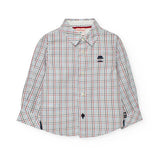 Camisa poplin checkered