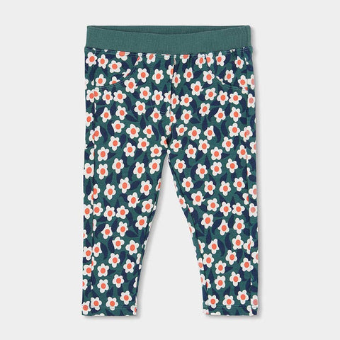 PANTALONI FELPATI FIORI