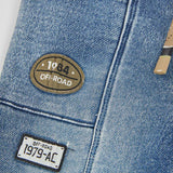 PANTALONI DENIM LAVAGGIO CHIARO
