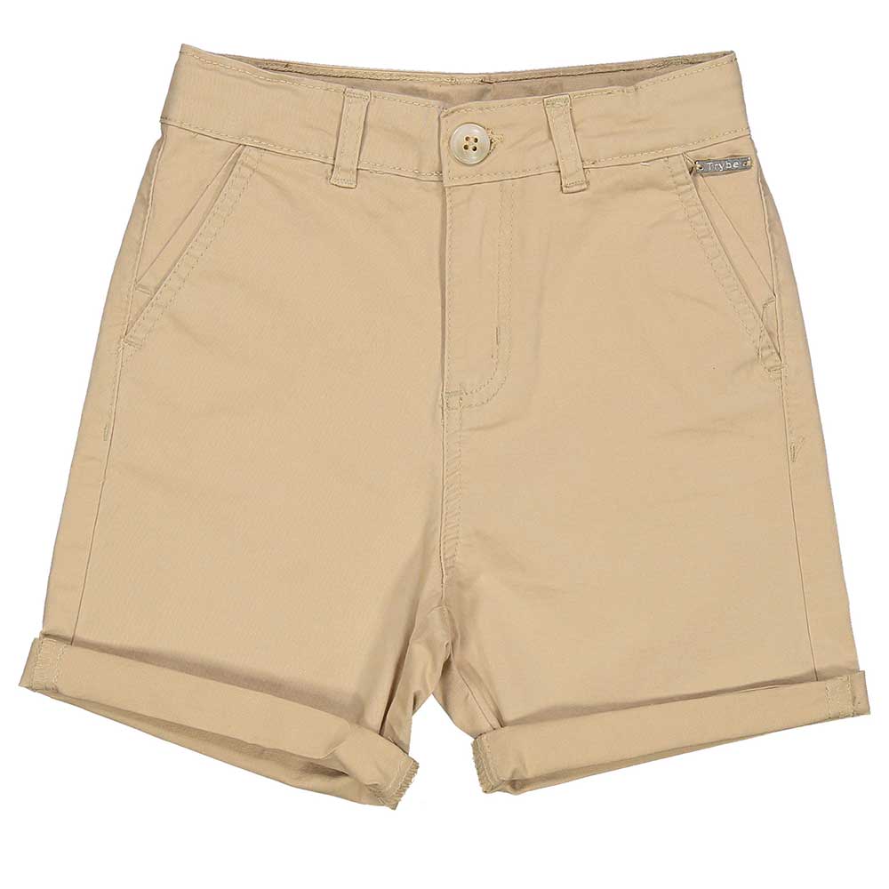 Bermuda from the Trybeyond Children's Clothing Line, featuring a five-pocket design and adjustabl...