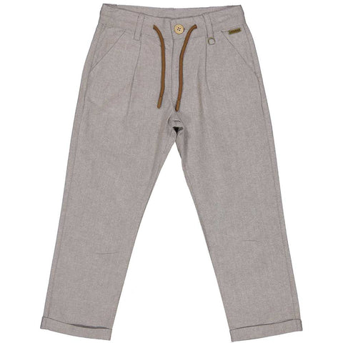 PANTALONE OXFORD C/ZIP - BIRBA - Colore: Marrone - Stagione: Primavera-Estate