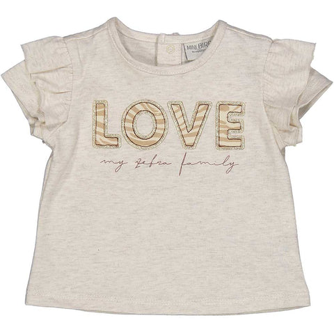 TSHIRT M/C JERSEY - BIRBA - Sesso: Bambina - Colore: Beige - Stagione: Primavera-Estate