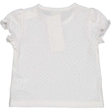 TSHIRT M/C JERSEY OPERATO - BIRBA - Sesso: Bambina - Colore: Panna - Stagione: Primavera-Estate