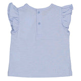 TSHIRT M/C JERSEY MALFILE' - BIRBA - Sesso: Bambina - Colore: Azzurro - Stagione: Primavera-Estate