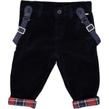 PANTALONE VELLUTO LISCIO C/BRETELLE - BIRBA - Colore: uni - Stagione: Autunno-Inverno
