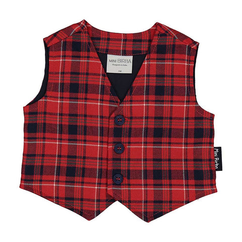 GILET TESS. SCOZZESE STRETCH - BIRBA - Colore: uni - Stagione: Autunno-Inverno