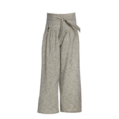 PALAZZO PANT GOLDEN WASH - FRACOMINA - Sesso: Bambina - Colore: uni - Stagione: Primavera-Estate