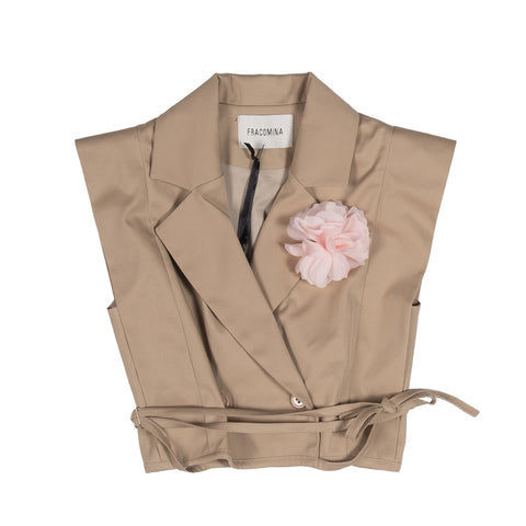 GILET - FRACOMINA - Sesso: Bambina - Colore: uni - Stagione: Primavera-Estate