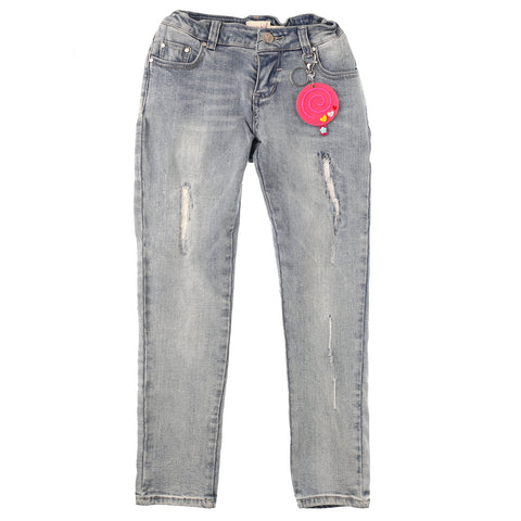 PANTALONE - FRACOMINA - Sesso: Bambina - Colore: Blu - Stagione: Autunno-Inverno