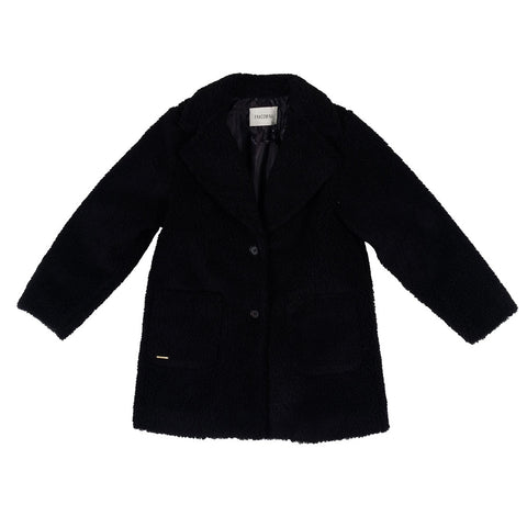 CAPPOTTO - FRACOMINA - Sesso: Bambina - Colore: Nero - Stagione: Autunno-Inverno