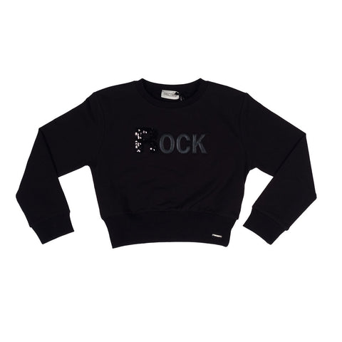 BLUSA - FRACOMINA - Sesso: Bambina - Colore: Nero - Stagione: Autunno-Inverno